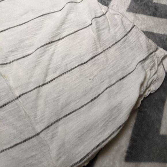 Madewell Cuff Sleeve Simple Striped Tee XXS - Picture 2 of 6